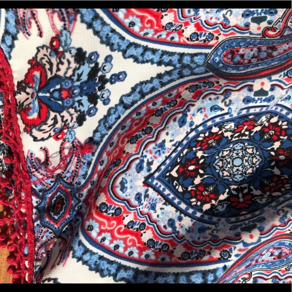 High Waisted Printed Shorts S - Picture 5 of 6